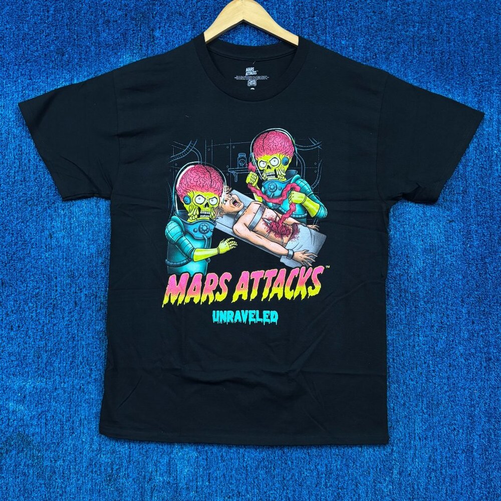 Mars Attacks Unraveled Guts T-Shirt Size Large